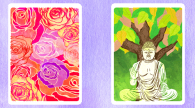 탄트리즘의 세계 “다키니 카드” 27화 52번 THE ROSE GARDEN & 53번 TREE SPIRIT/YAKSHI