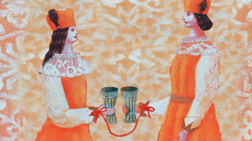 운명의 붉은 실. 이 사람이 운명의 사람인가요?