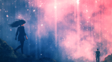 줄어들지 않는 두 사람의 거리