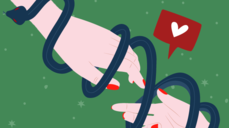 애정의 얽힘을 풀어보는 러브 타로